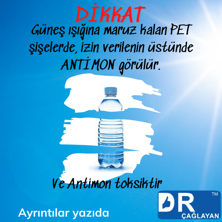 Pet şişe tehlikesi