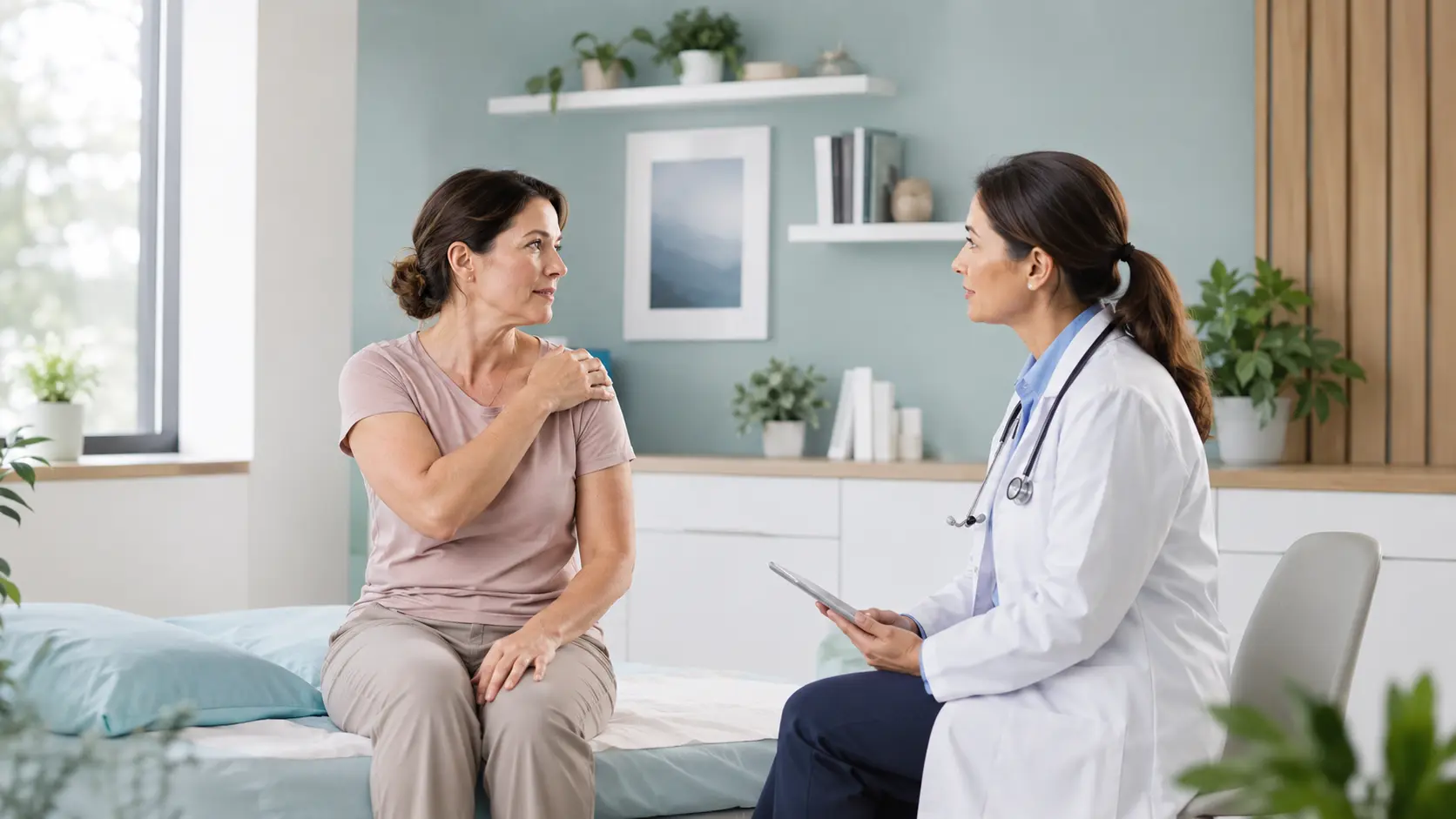 Fibromiyalji ve yaygın ağrı için hekimle klinik değerlendirme