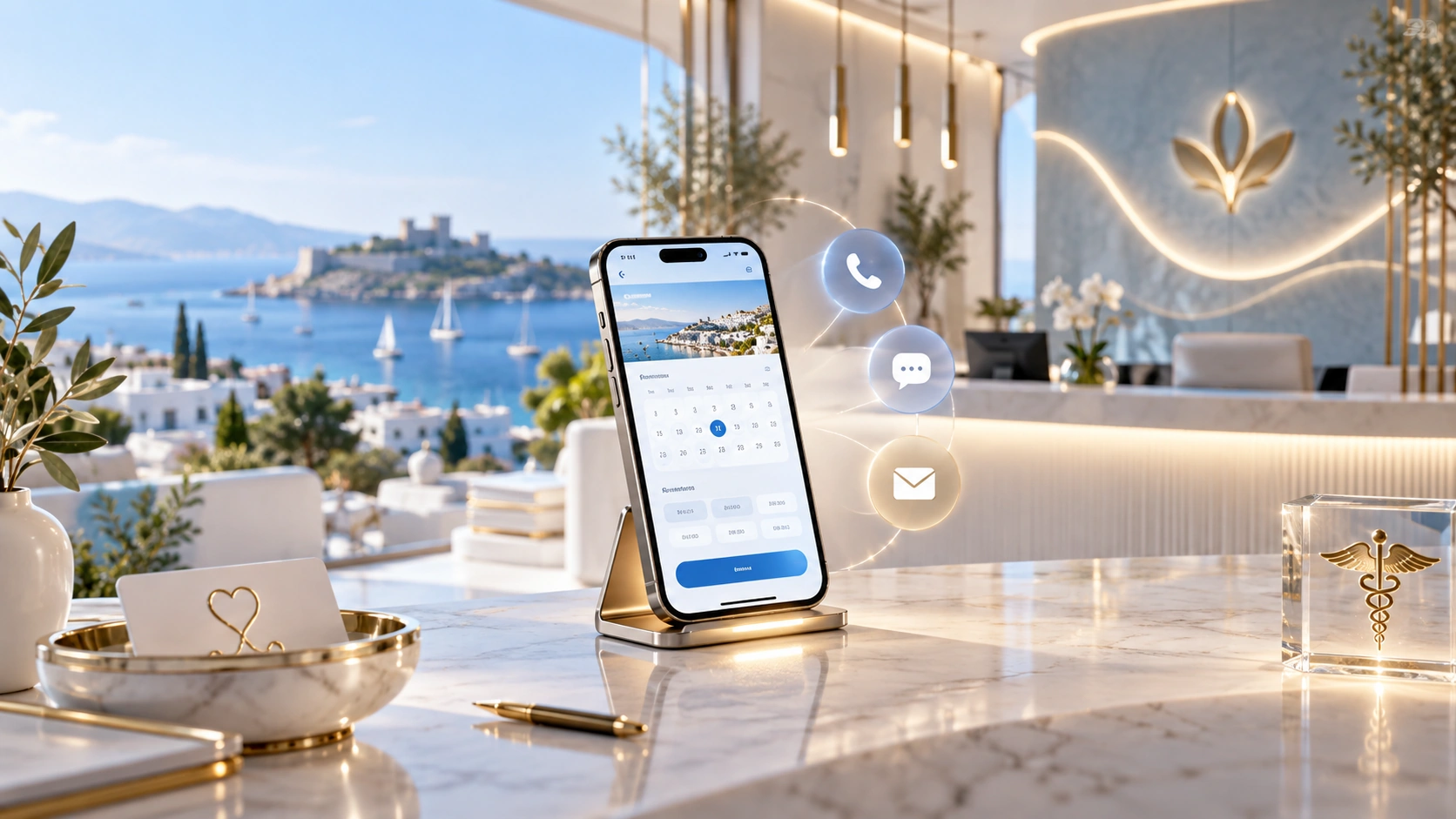 Termin und Kontakt | Dr. Kerem Çağlayan Bodrum