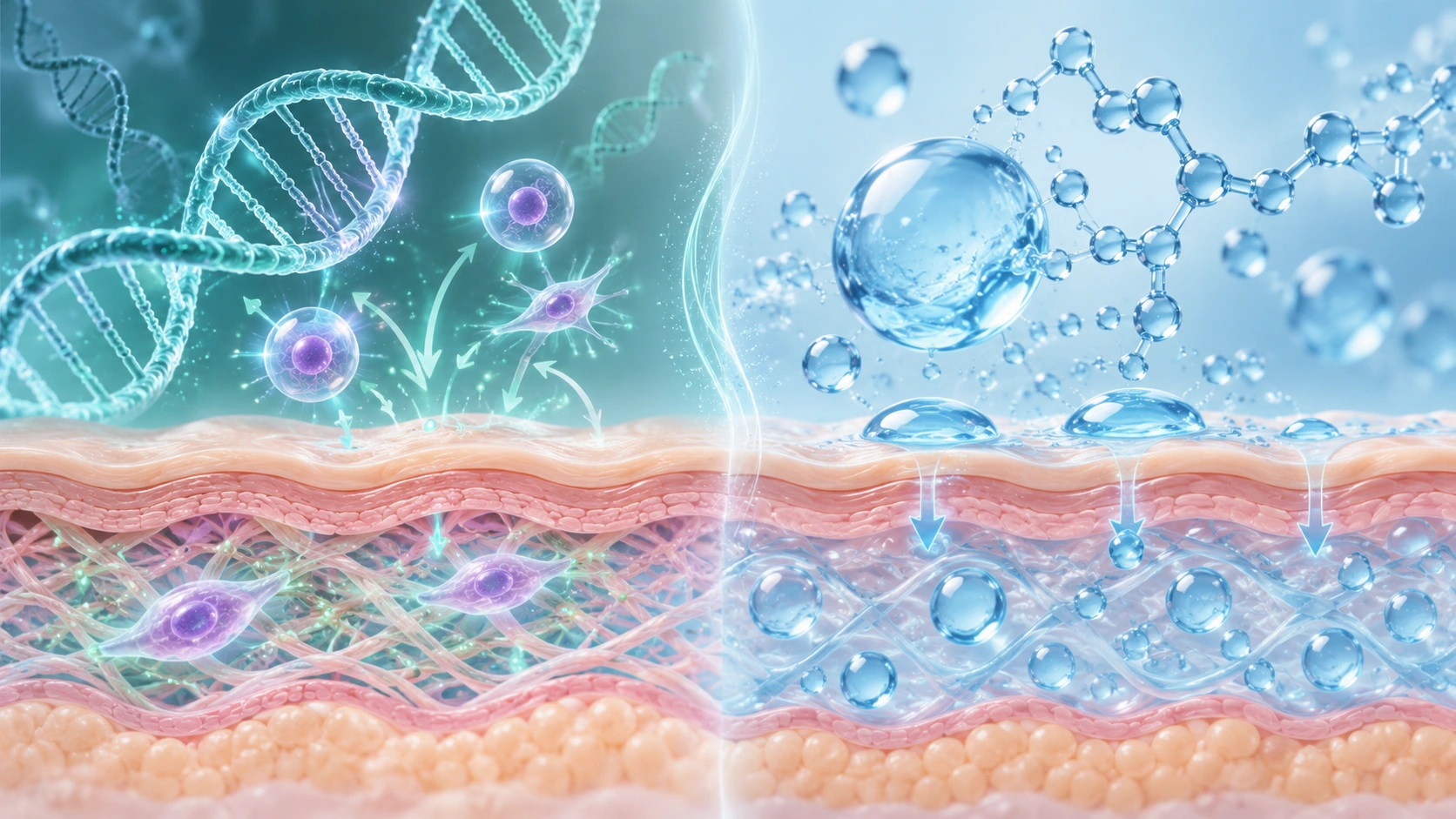 Lachs-DNA oder Skinbooster? Vergleich von PN/PDRN und Hyaluronsäure