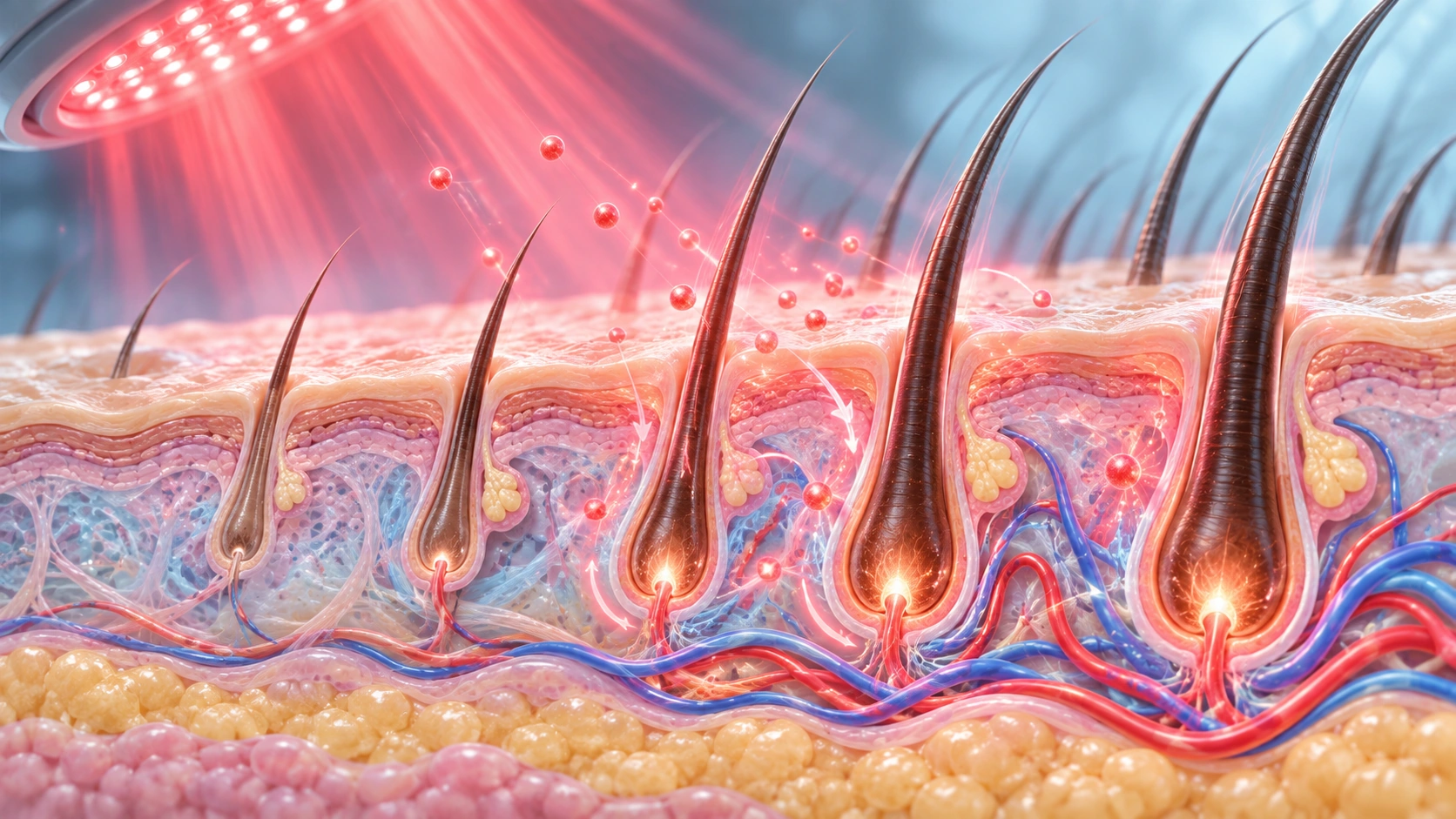 Rotlicht und Hautverjüngung: Falten, Kollagen und Photobiomodulation