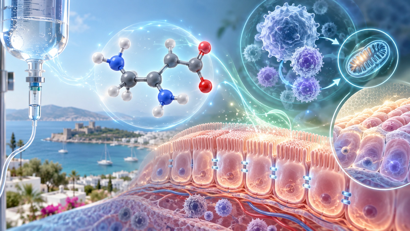 Bodrum L-Glutamin IV | Klinischer Ernährungsansatz