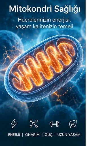 Mitokondri sağlığı ve longevity; hücresel enerji üretimi, metabolik esneklik ve sağlıklı yaşlanma