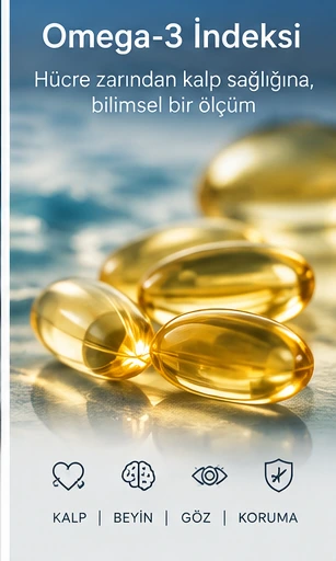 Omega-3 indeksi ve sağlıklı yaşlanma; EPA, DHA, kardiyometabolik risk ve hücre zarı biyobelirteci