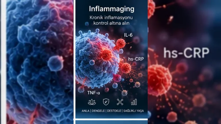 Inflammaging ve sağlıklı yaşlanma; kronik düşük düzeyli inflamasyon ve metabolik sağlık ilişkisi – yatay kapak