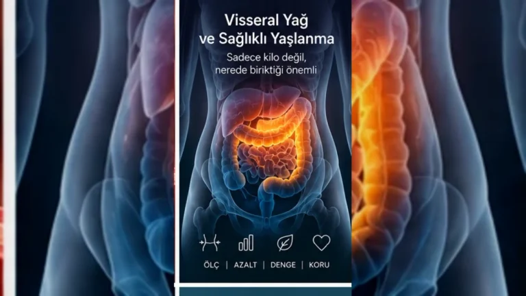 Visseral yağ ve sağlıklı yaşlanma; bel çevresi, karın içi yağlanma ve metabolik risk – yatay arşiv kapağı