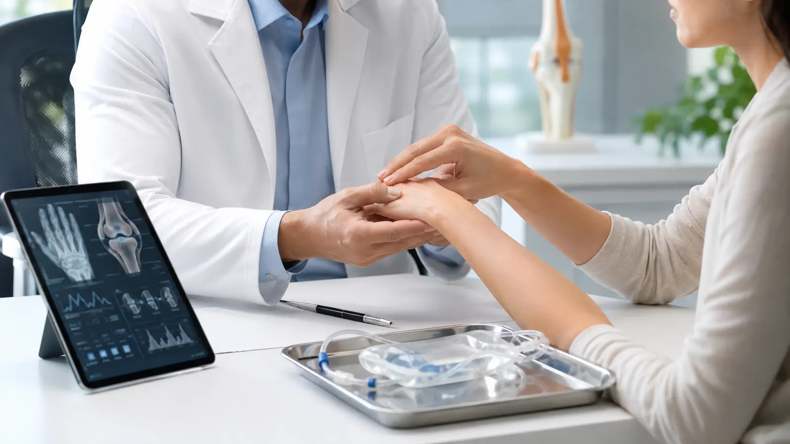 Antiinflamatuvar IV yaklaşımı öncesi eklem ve klinik değerlendirme