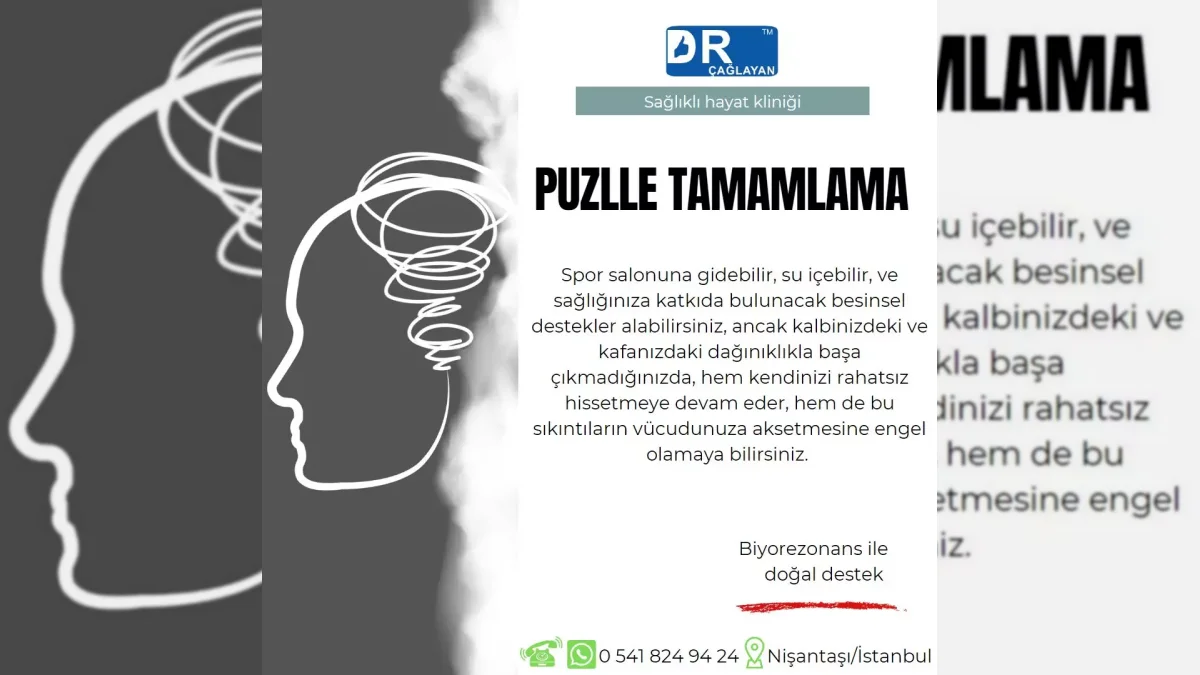 Puzzle çözme ve bilişsel aktiviteyi temsil eden görsel – yatay arşiv kapağı