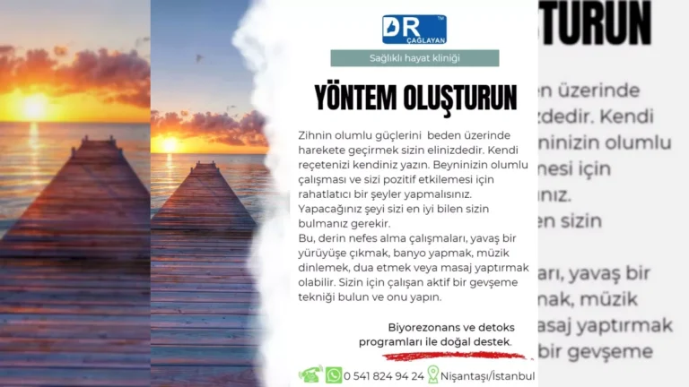 Sağlıklı alışkanlık ve yöntem geliştirme temasını temsil eden görsel – yatay arşiv kapağı