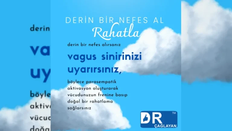 Derin nefes egzersizi ve iyi oluşu anlatan bilgilendirici görsel – yatay arşiv kapağı