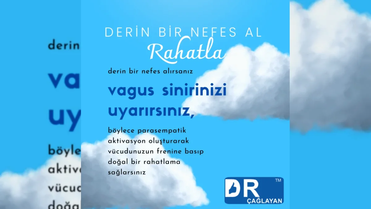 Derin nefes egzersizi ve iyi oluşu anlatan bilgilendirici görsel – yatay arşiv kapağı