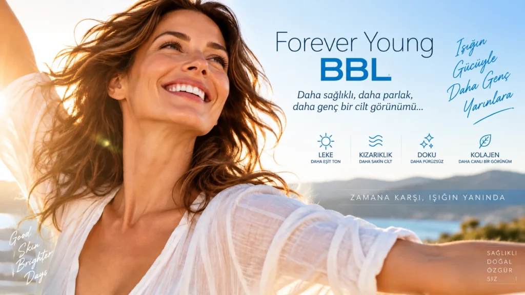 Skin tone, spot, and redness treatments with IPL BBL in Bodrum