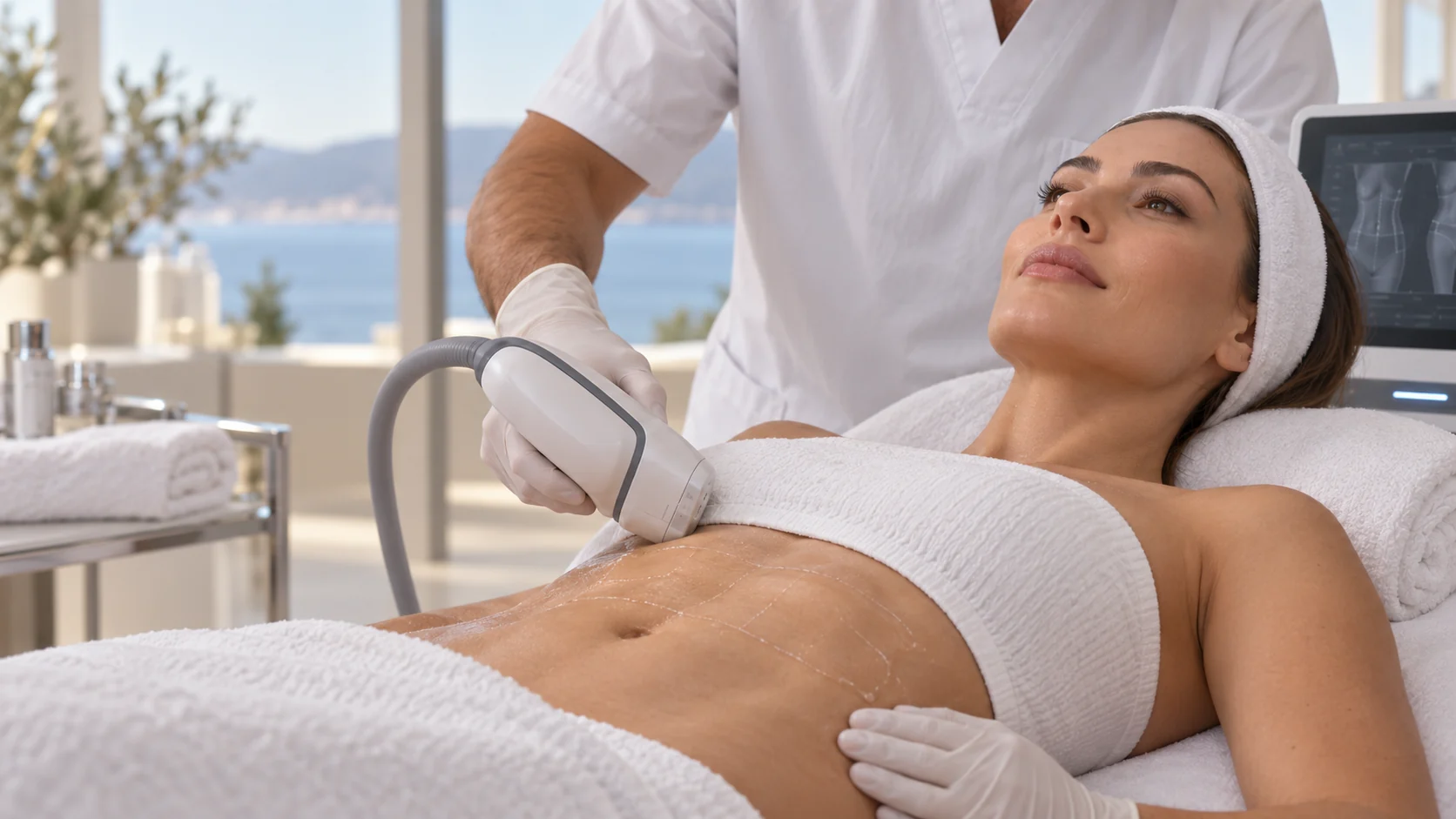 HIFU ile karın sıkılaştırma – Bodrum