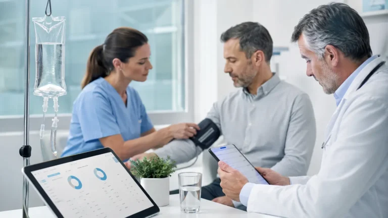 IV sıvı elektrolit ve magnezyum desteğinde klinik izlem