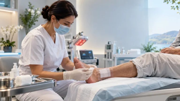 Diabetischer Fuß und chronische Wunde