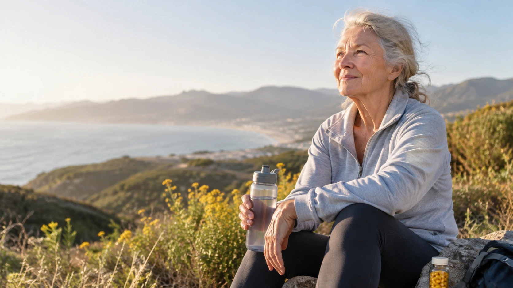 Vitamin D, sağlıklı yaşlanma ve güneş maruziyetini temsil eden ileri yaş erişkin
