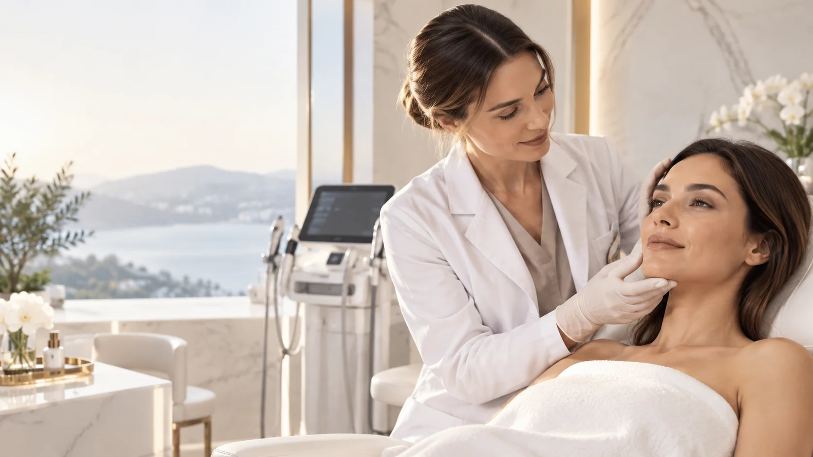 Bodrum kliniğinde estetik ve kozmetik cilt değerlendirmesi