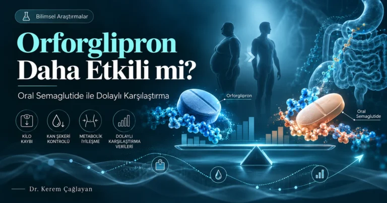 Orforglipron ve oral semaglutide dolaylı karşılaştırma analizi