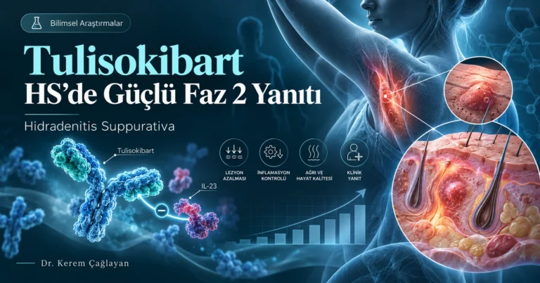Tulisokibart hidradenitis suppurativa faz 2 klinik araştırması