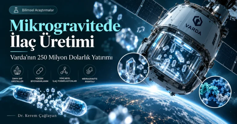 Mikrogravitede ilaç üretimi ve uzay biyoteknolojisi araştırması